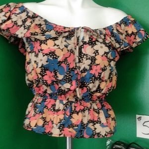 Floral XS blouse